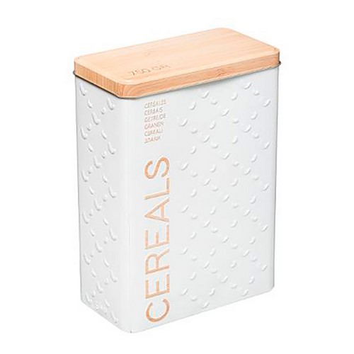 CAJA CEREALES 5FIVE SCANDI NATURE METAL 750GR
